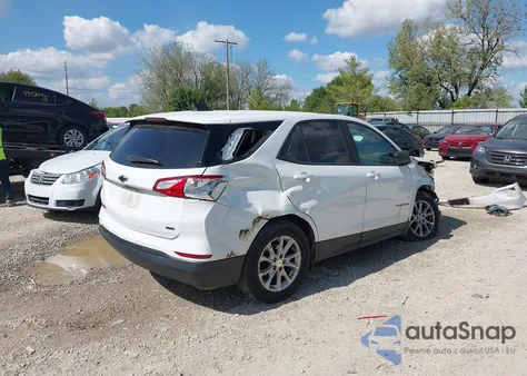 2020 Chevrolet Equinox Awd Ls из США, поврежденный, VIN 3GNAXSEV1LS589855